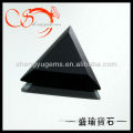 black triangle parallel glass gemstone (GLTR-46578)